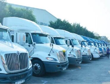 Cho thuê xe container chở hàng Vĩnh Phúc