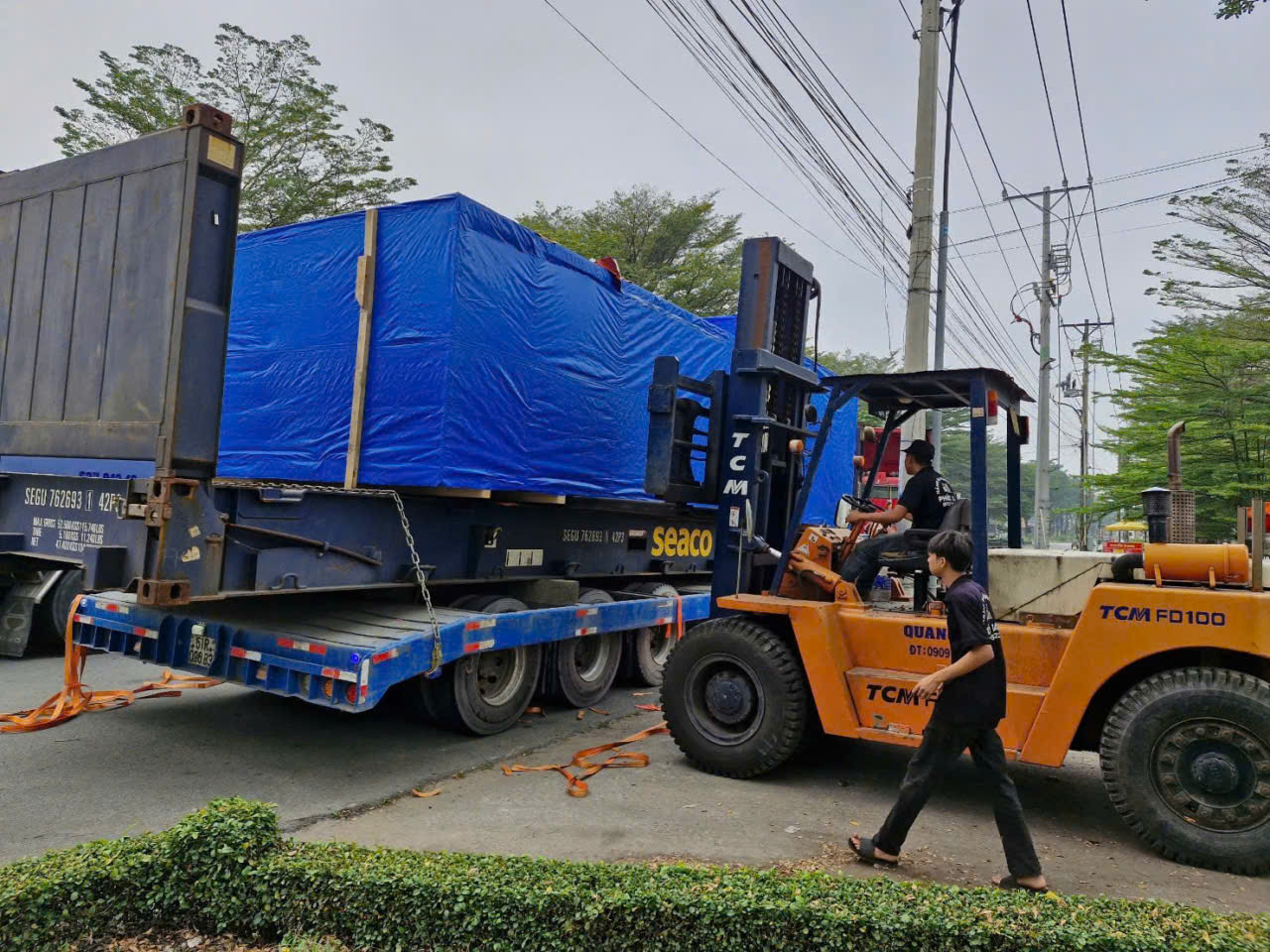 Cho thuê xe moóc lùn tại TP.HCM