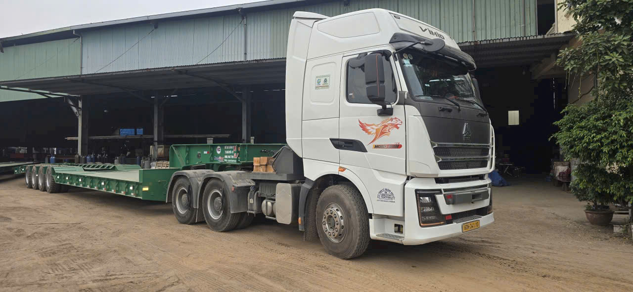 Cho thuê xe đầu kéo mooc lùn Đồng Nai đi Hà Tĩnh