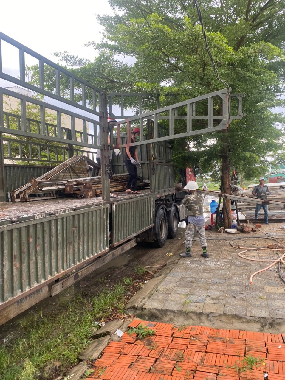 cho thuê xe đầu kéo phủ bạt Đồng Nai đi Hải Phòng