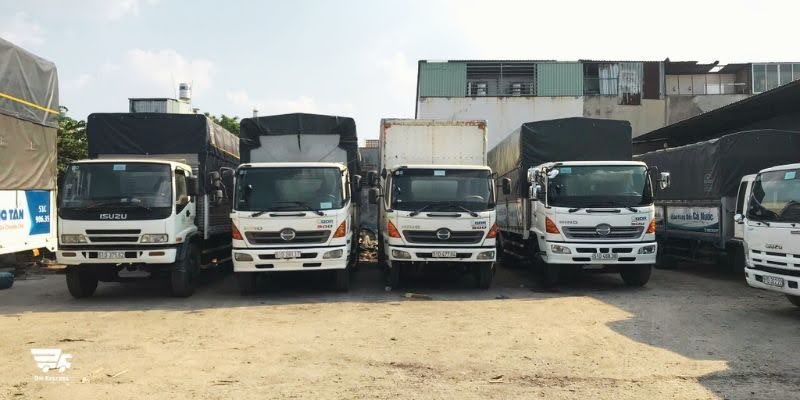 Đội xe hiện đại phục vụ dịch vụ vận chuyển hàng tại Tây Ninh đi Quảng Ninh.