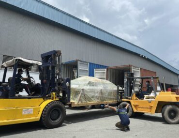 xe container den kho bac ninh nhan hang van chuyen di phu yen